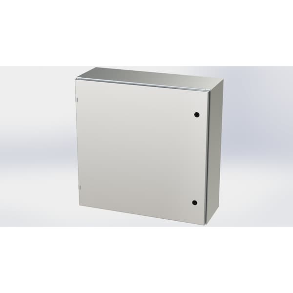 1/4 Turn Latch Electrical Enclosures, 30 in H, 10 in D, 30 in W, NEMA 3R, 4, 4X, 12, 13